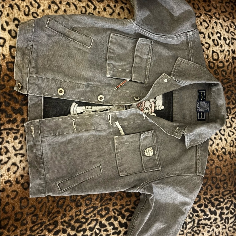 Phat Farm Gray Cotton Jacket